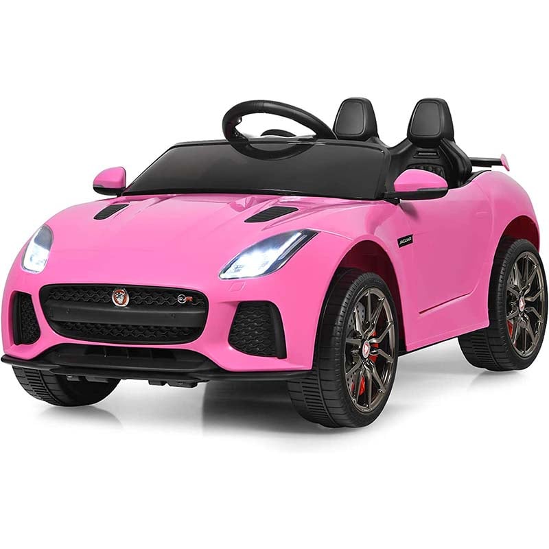 12V Jaguar F-Type SVR Licensed Kids Ride On Car, Battery Powered Riding Toy Car with Remote Control