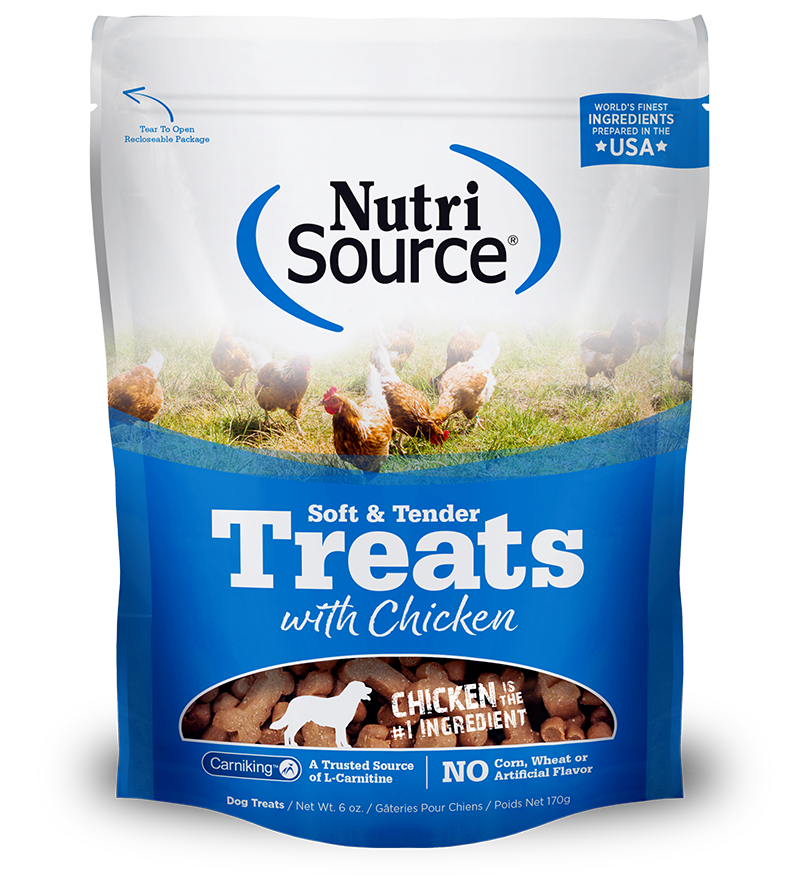 NutriSource Soft  Tender Chicken Dog Treats