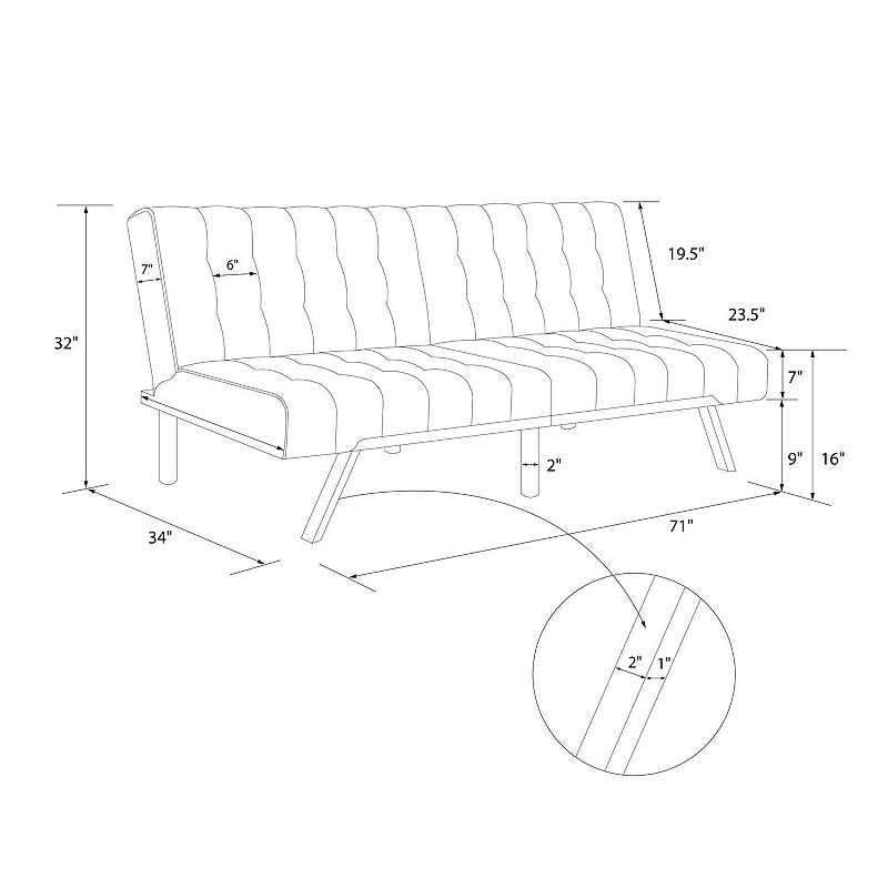 Atwater Living Elvia Futon