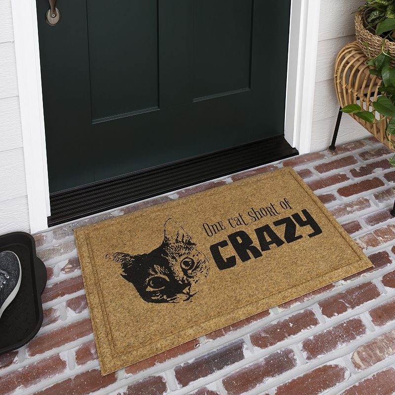 Mohawk® Home Cat Crazy All Weather Doormat - 18'' x 30''