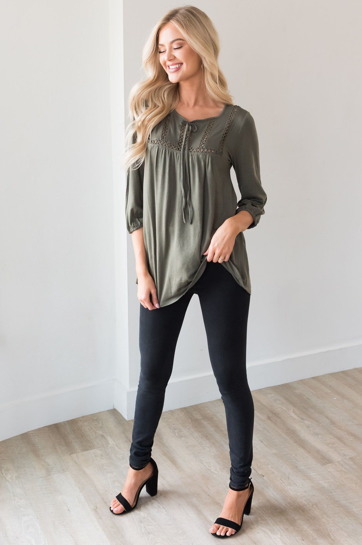 Always On My Mind Modest Layering Top