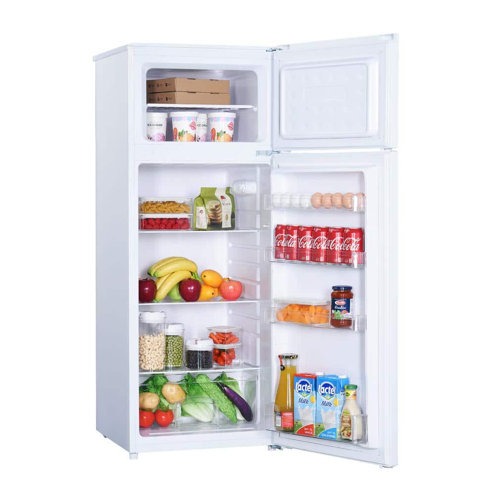 Magic Chef 73 cu ft 2Door Mini Fridge in White with Freezer