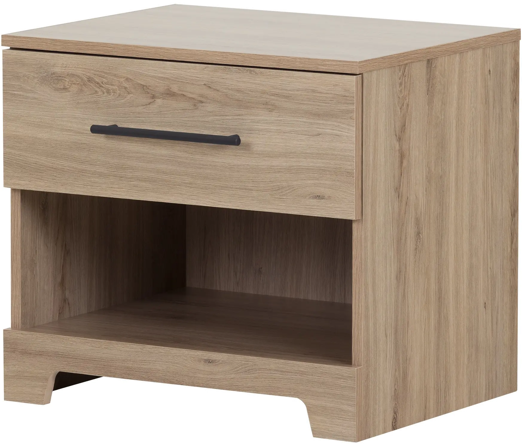 Rustic Oak Nightstand - South Shore