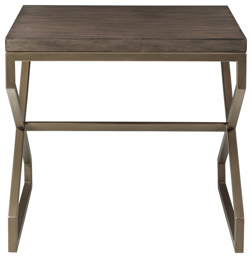 Edict Square End Table   Transitional   Side Tables And End Tables   by Lexington Home Brands  Houzz