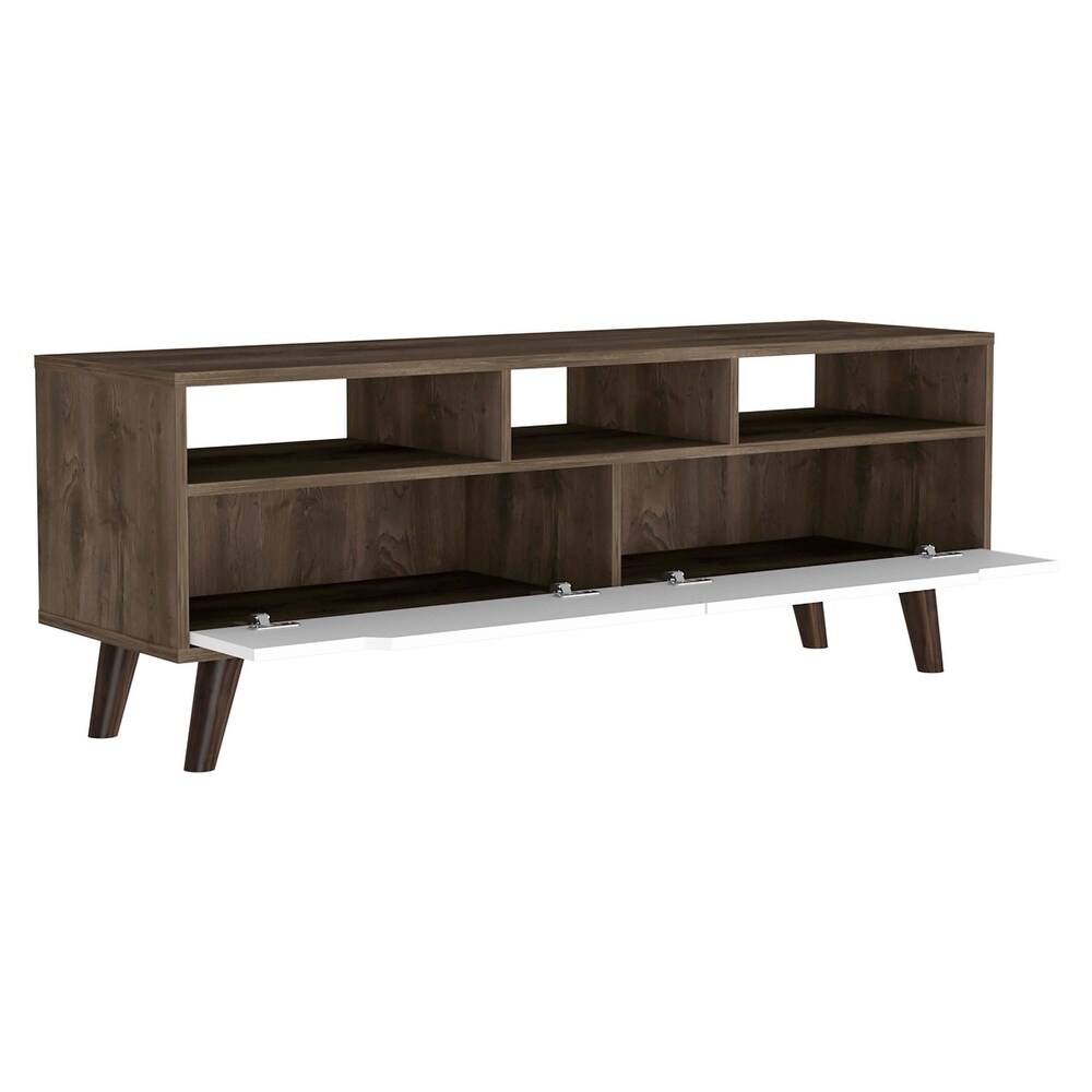 TV Stand with Drawer   Open Shelve Media Cabinets for Up to 51\