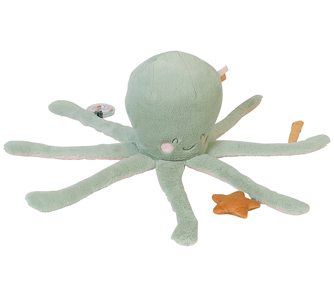 Saro Multi Activity Fluffy Octopus Toy