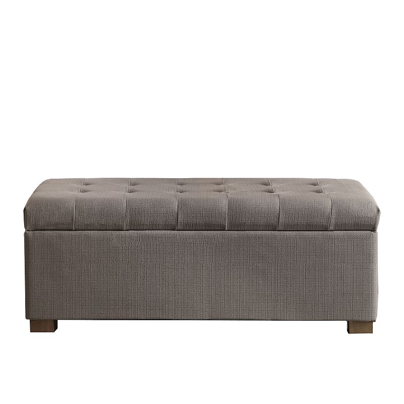 HomePop Tufted Storage Bench