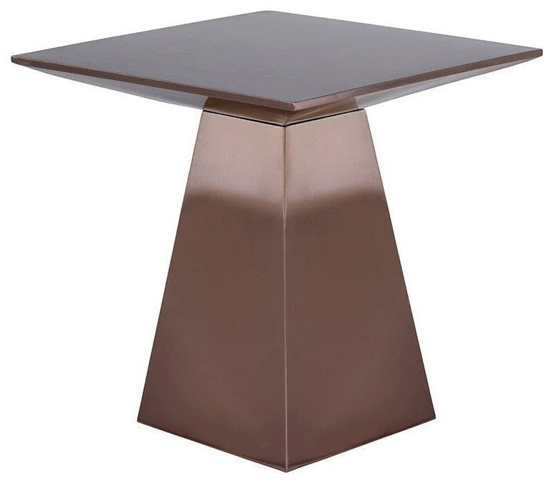 Greta Copper Side Table   Contemporary   Side Tables And End Tables   by Virgil Stanis Design  Houzz