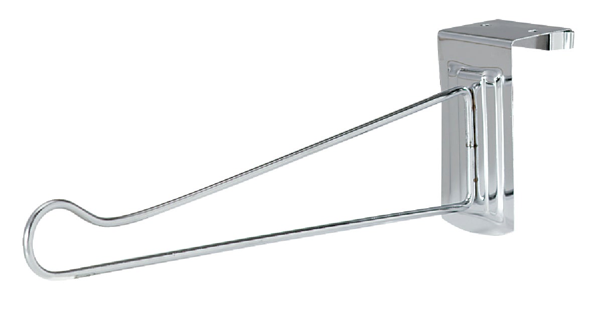 Decko Adjustable Over-The-Door Hanger Chrome