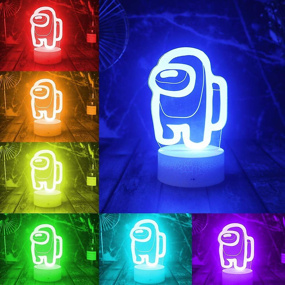 Creative Gift Visual Stereoscopic Led Colorful Night Light