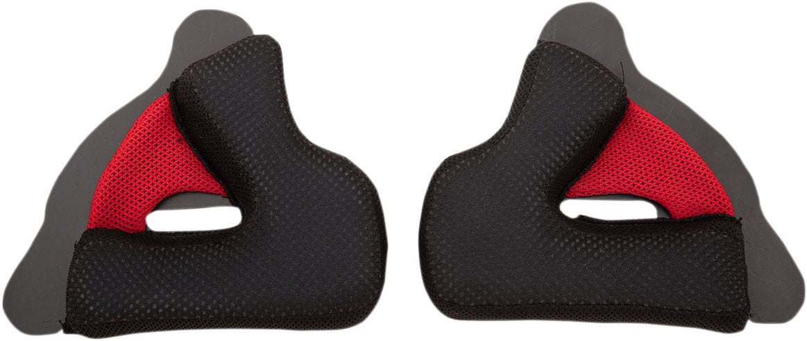 Z1R Rise Youth Replacement Cheek Pads Black/Red SM/MD