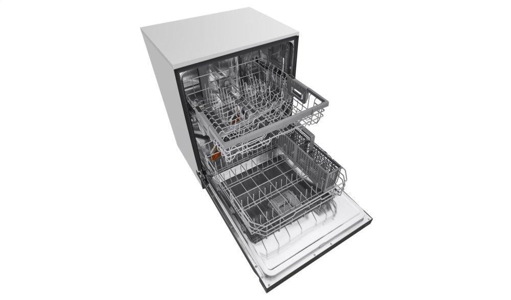 Lg LDF5545BB Front Control Dishwasher With Quadwash™ And Easyrack™ Plus