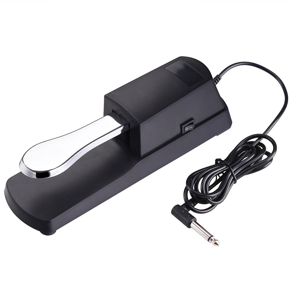 Yescom Piano-style Sustain Pedal Universal Damper Pedal for Keyboards