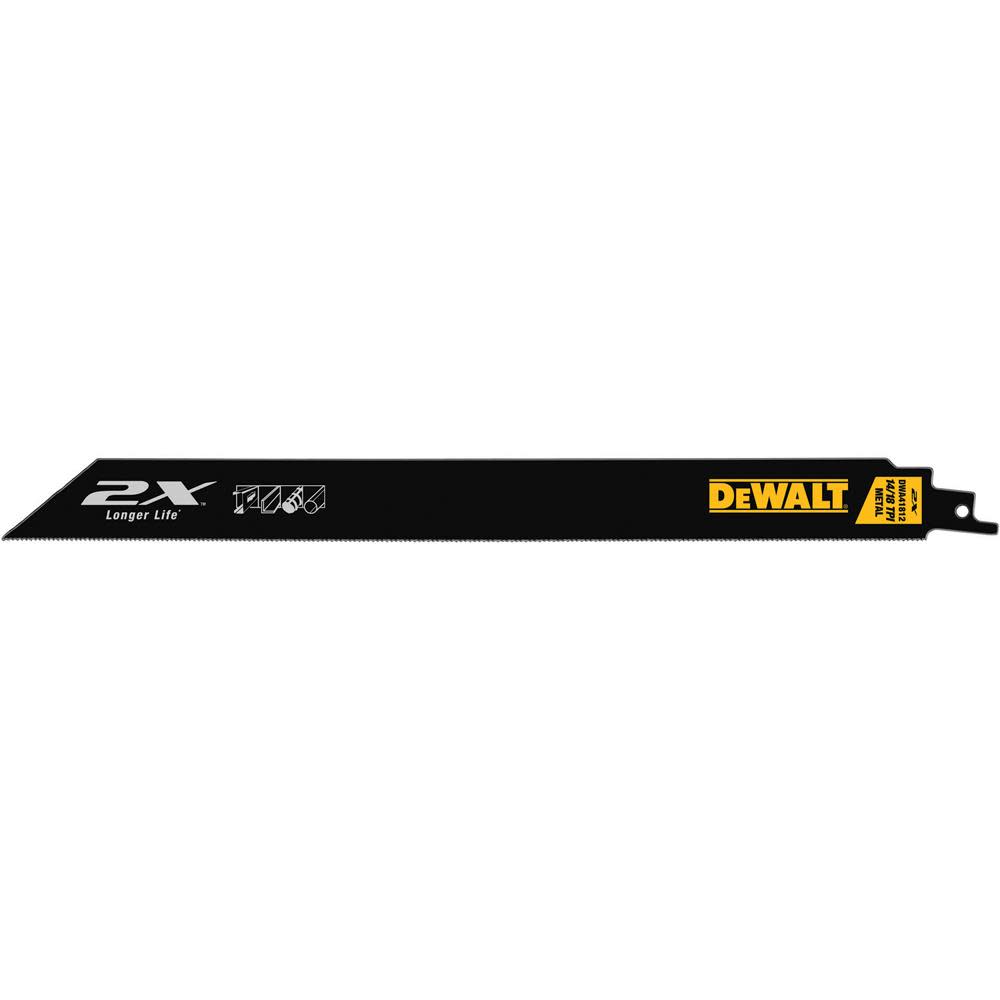 DW 12-in 2X Premium Metal Cutting Blade (5 pack) DWA41812 from DW