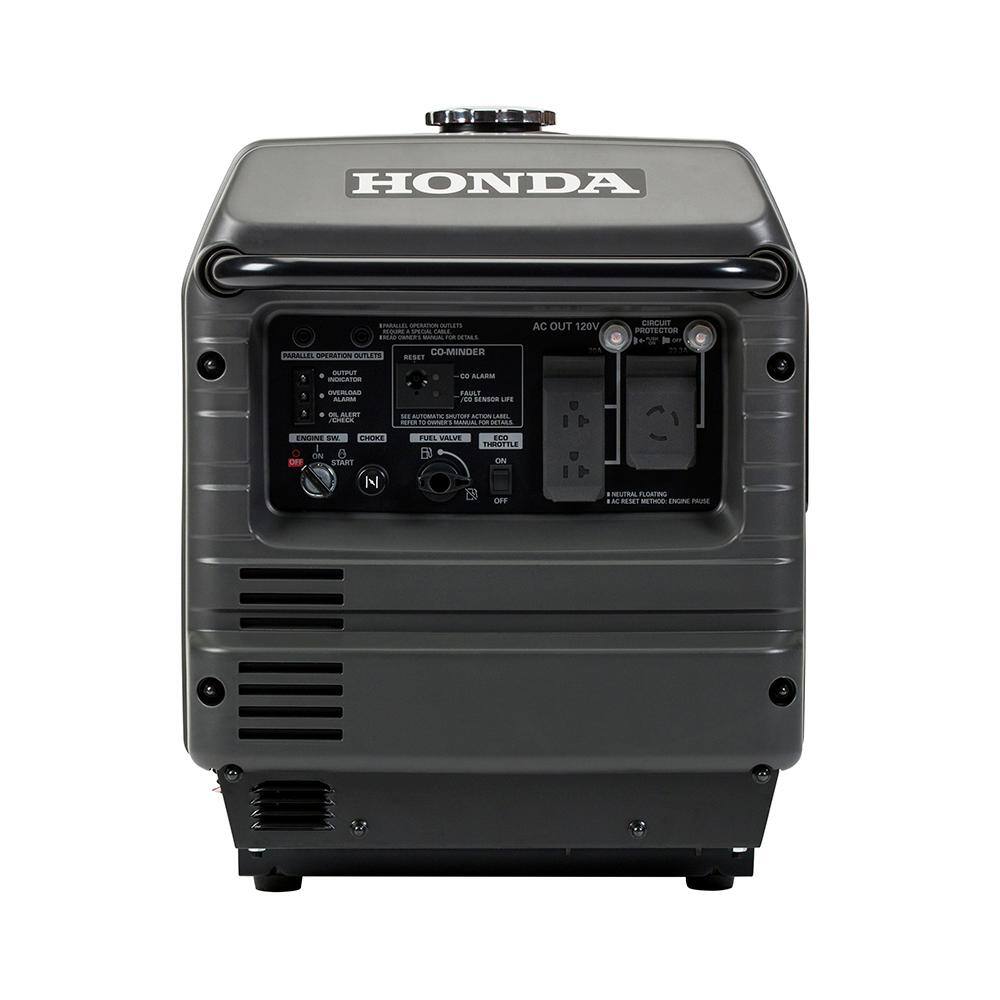 Honda Inverter 3000-Watt Air-Cooled Gasoline Generator 120-Volt Single Phase and Standby 6 Circuit Manual Switch HP2S-EU3000