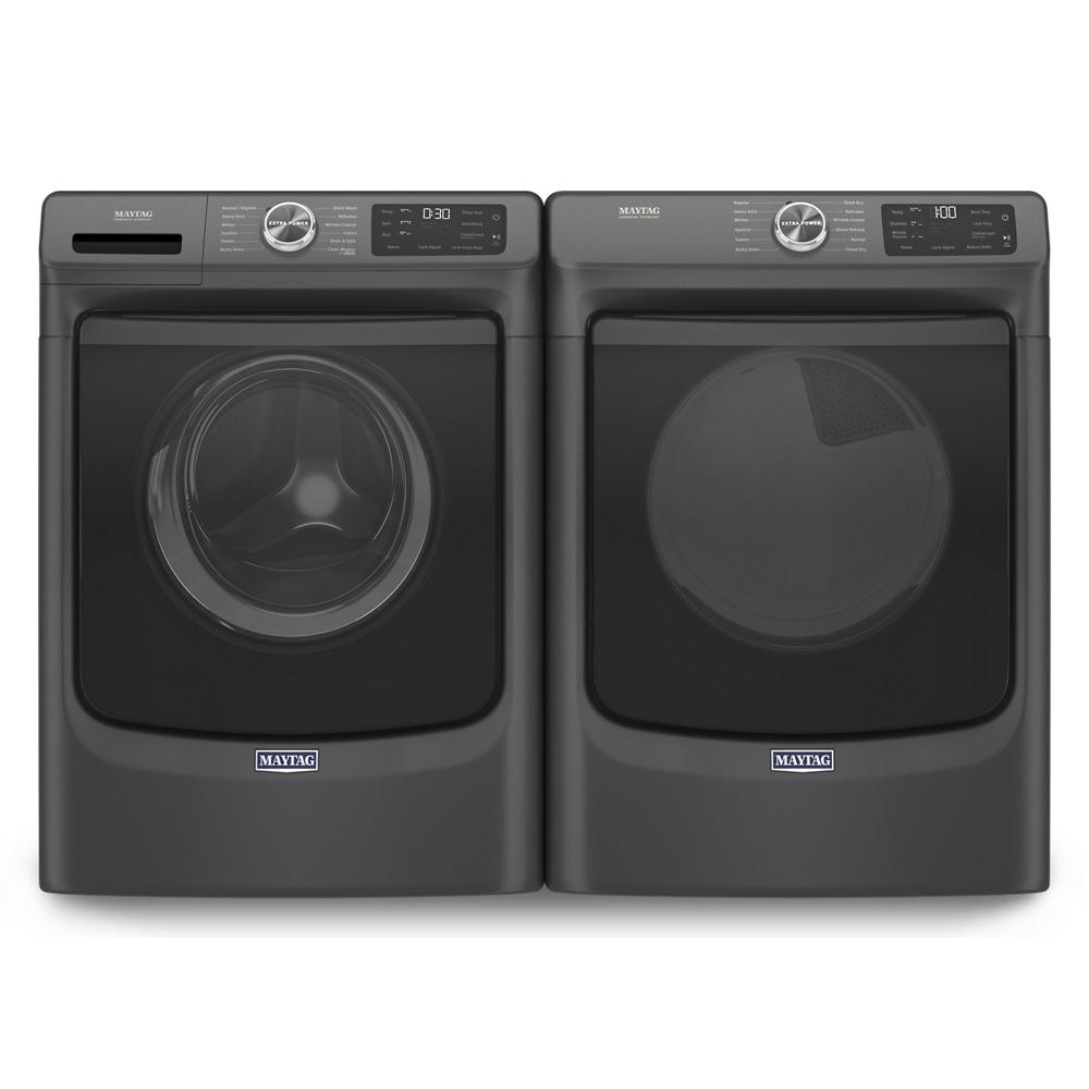 Maytag MED6630MBK Front Load Electric Dryer With Extra Power And Quick Dry Cycle - 7.3 Cu. Ft.