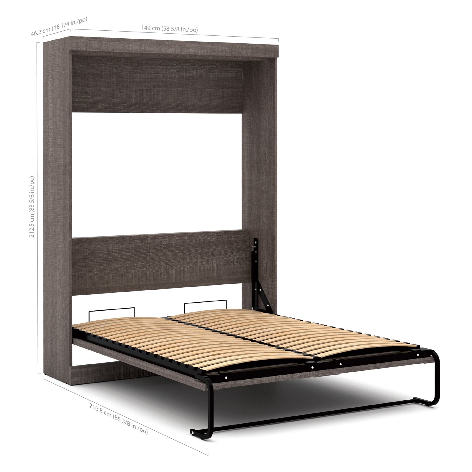 Bestar Pur V Storage Unit Murphy Wall Bed