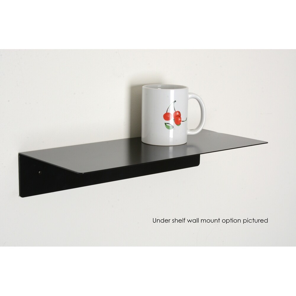 Steel Wall Shelf 2 Piece Set