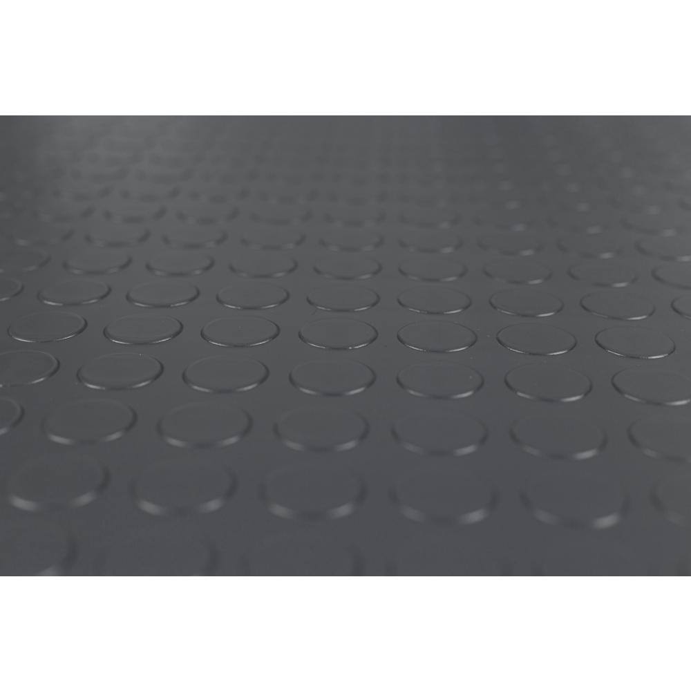 Husky 7.5 ft. x 17 ft. Coin Grey Universal Flooring HK70CN717SGRHD