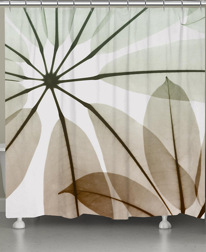 Laural Home Earthy Brassy Shower Curtain