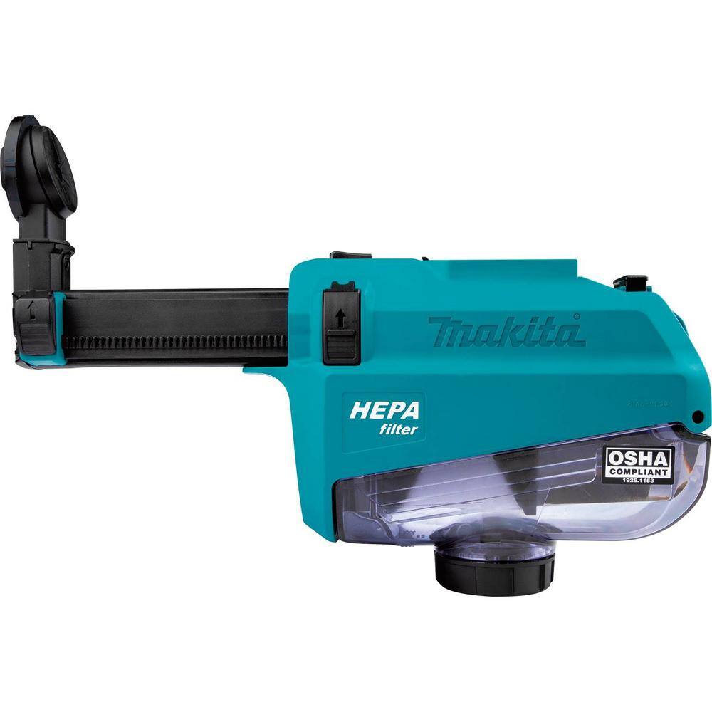 Makita Dust Extractor Attachment with HEPA Filter Cleaning Mechanism XRH12 DX05