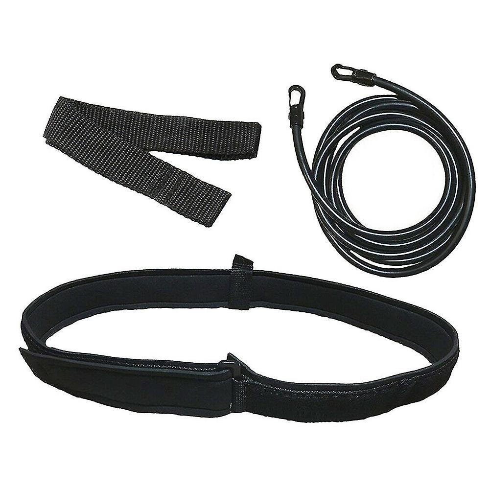 Swim Bungee Training Belt Swimming Pool Resistance Safety Leash Exerciser Tether Cord