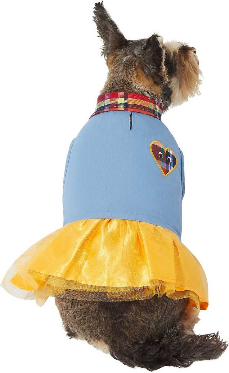 Frisco Chambray Plaid Dog and Cat Dress