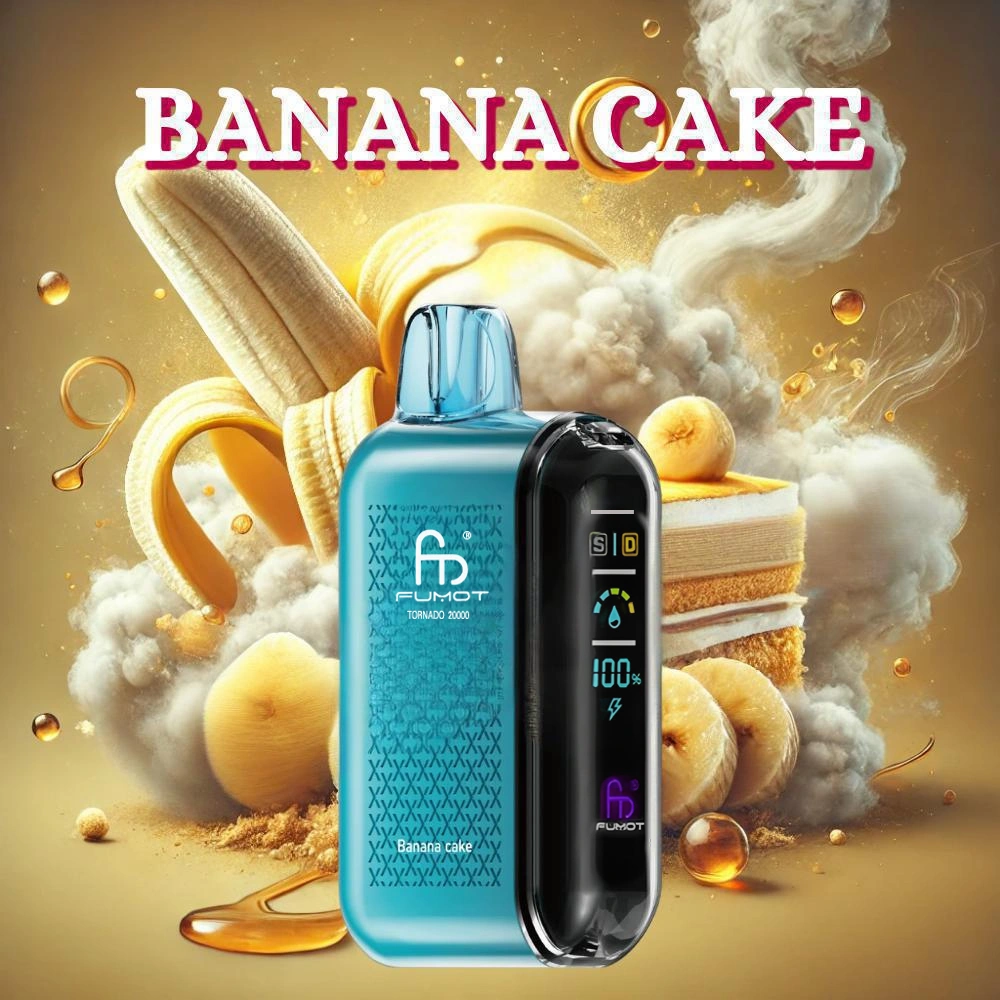 Fumot Tornado 20000 Puffs - Banana Cake