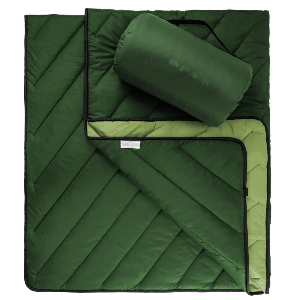 New Design Super Soft Warm Portable Camping Travelling 100% Polyester Travel Waterproof Blanket with Bag