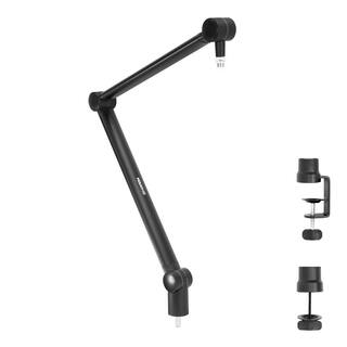 mount-it! 37.4 in. Black Adjustable Microphone Boom Arm MI-7610