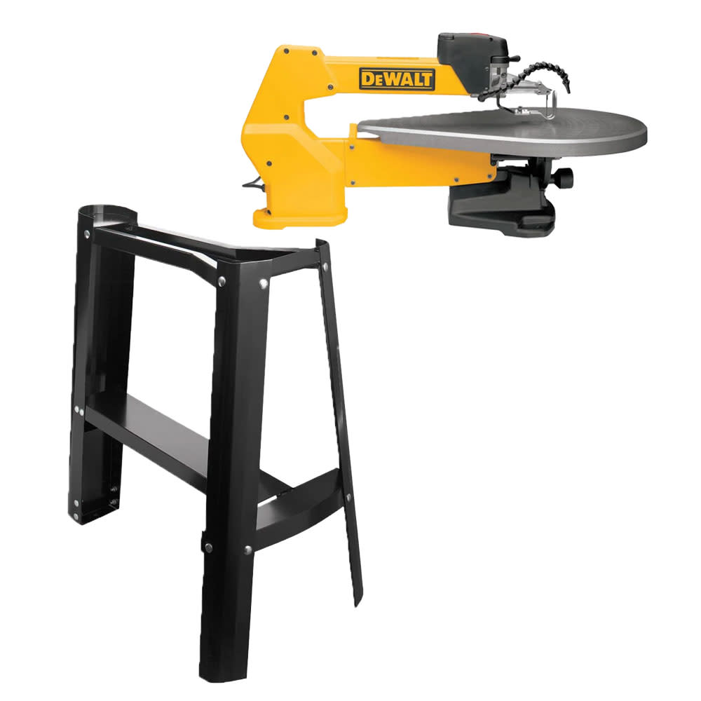 DEWALT 20-in Variable-Speed Scroll Saw with Stand Combo DW788DW7880 from DEWALT