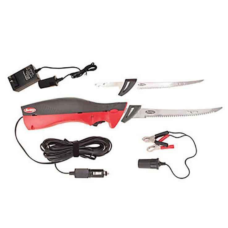 Berkley Deluxe Electric Fillet Knife with Case  Black