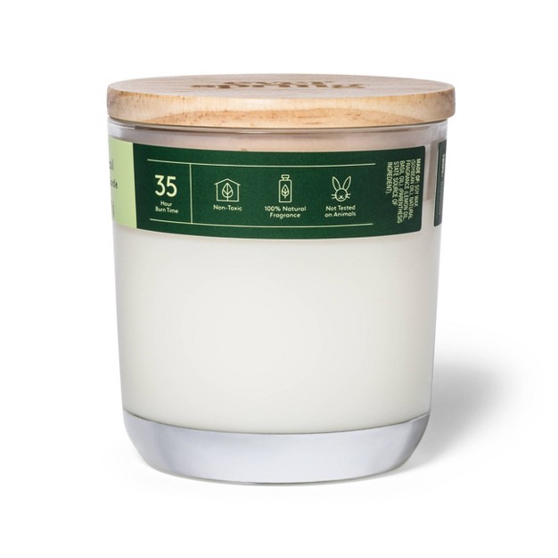 Citrus amp Basil 100 Soy Wax Candle