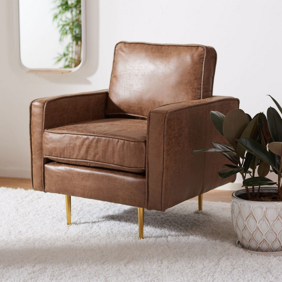 Katrina Accent Chair   Midcentury   Armchairs And Accent Chairs   by Rustic Home Furniture Deco  Houzz