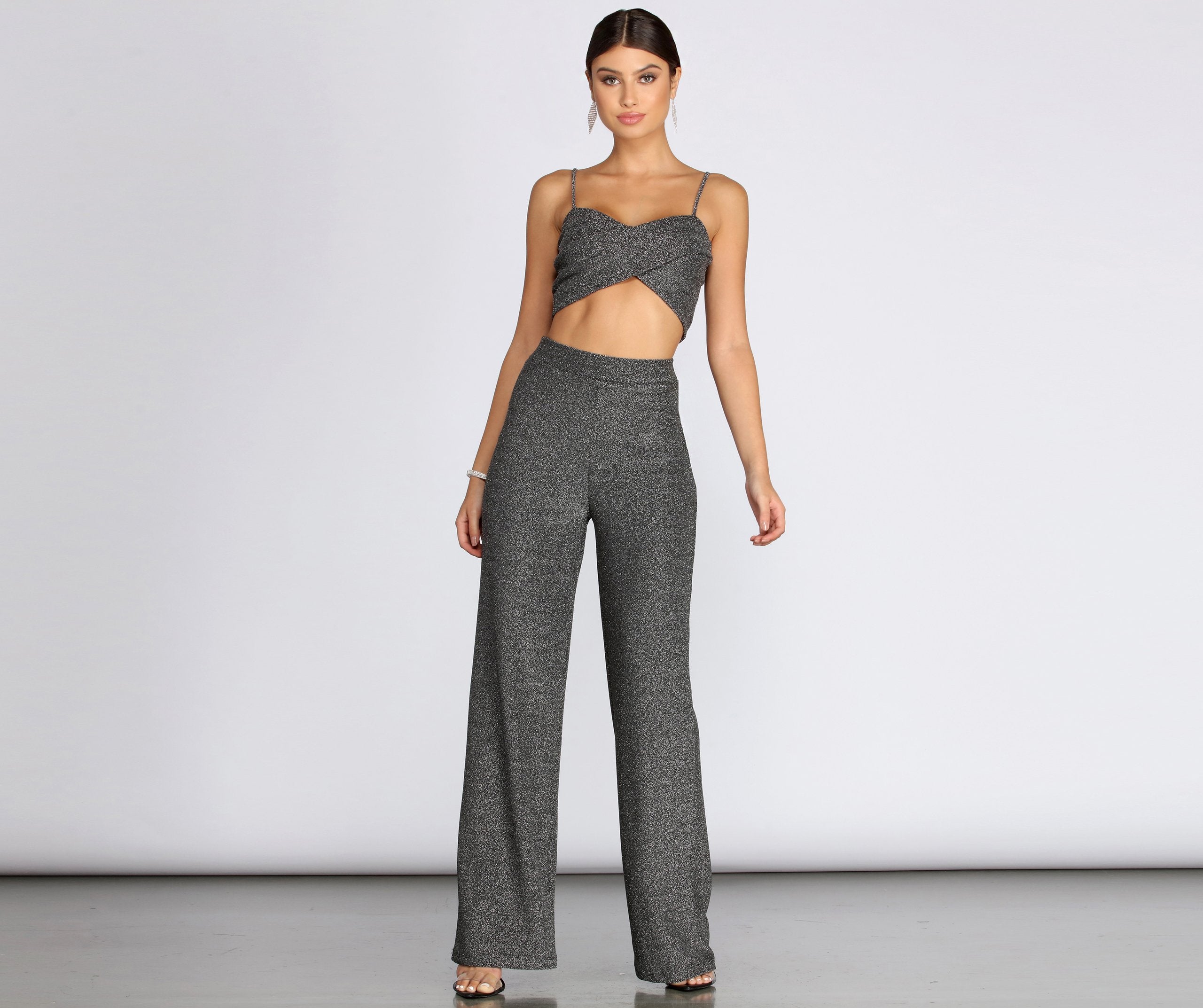 Bring The Drama Wide Leg Pants