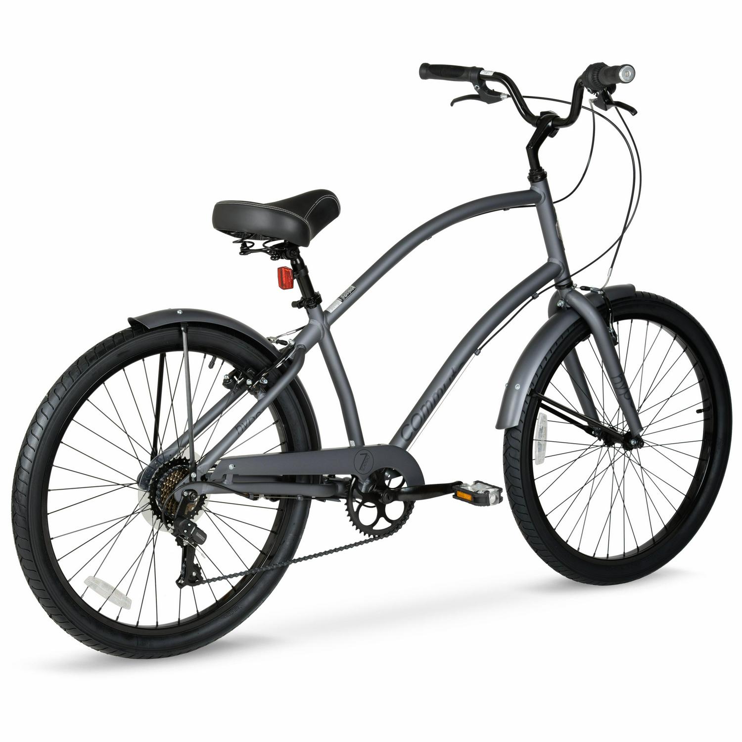 Hyper Bicycle Men8217s 26  Commuter Bike Gray  Crowdfused