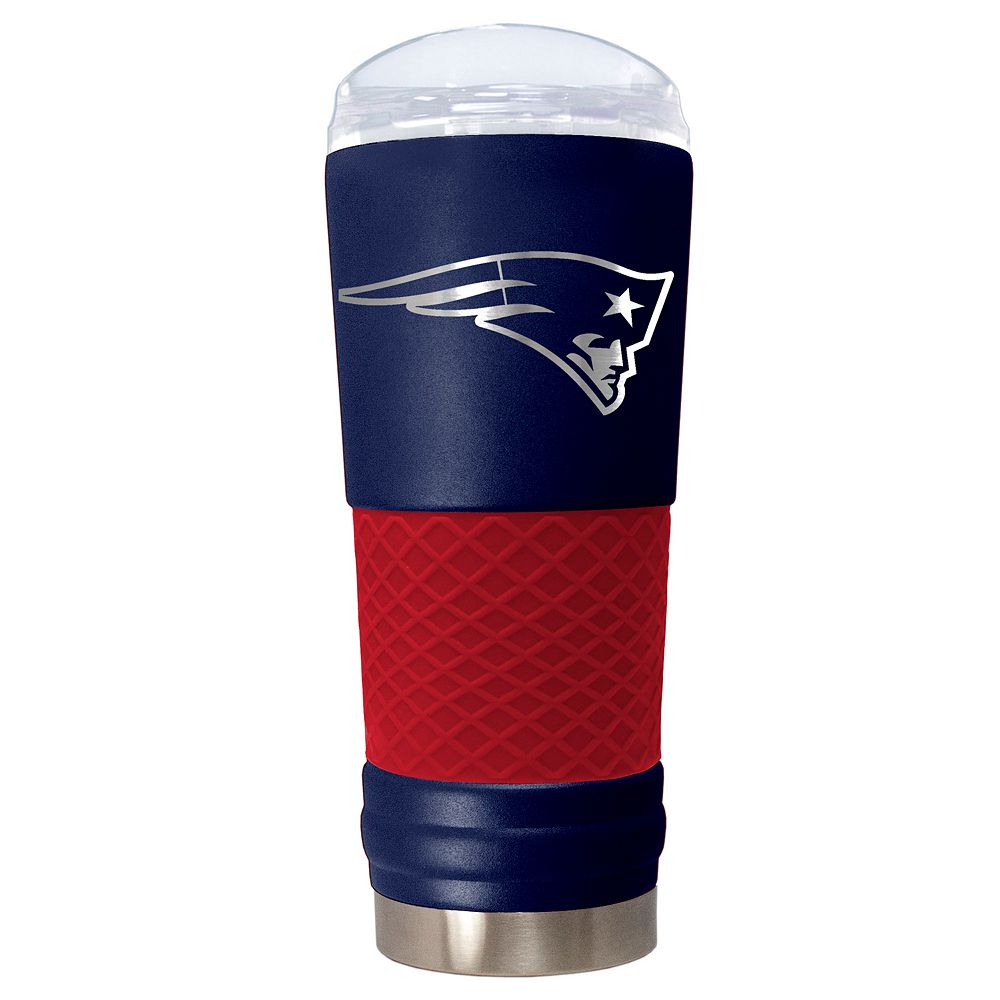 New England?Patriots Vacuum Insulated Powder-Coated Tumbler