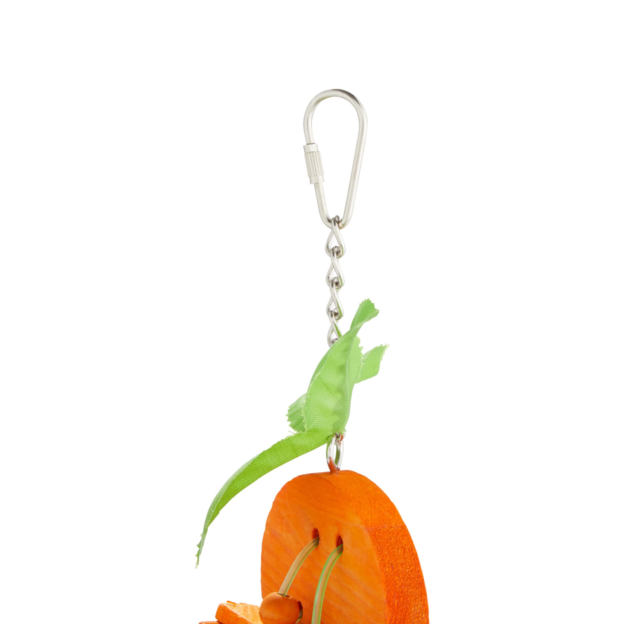 You  Me Orange You Glad Chewing Bird Toy， Small