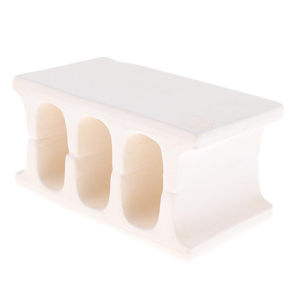 3 Pcs/set Ceramic Spawning Brick Shelter Fish Breeding Spawning Cave