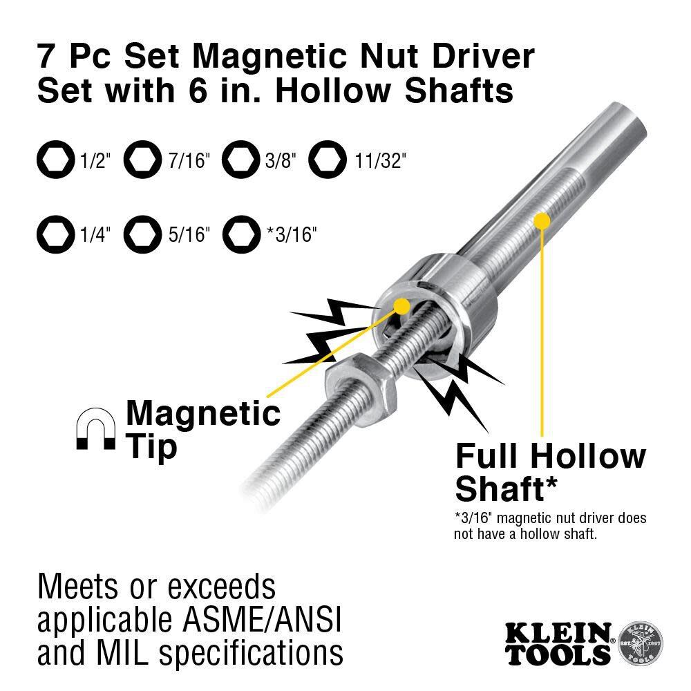 Klein Tools Magnetic Nut Driver 6