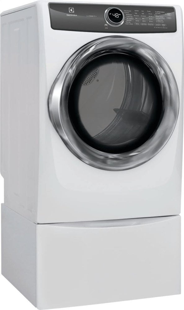 Electrolux EFME527UIW Front Load Perfect Steam™ Electric Dryer With Luxcare® Dry And Instant Refresh - 8.0 Cu. Ft.