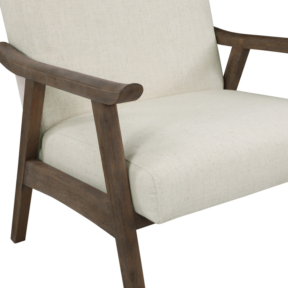 Weldon Armchair   Midcentury   Armchairs And Accent Chairs   by Office Star Products  Houzz