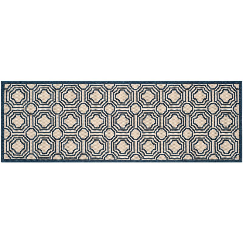 Safavieh Courtyard Geo Indoor Outdoor Rug