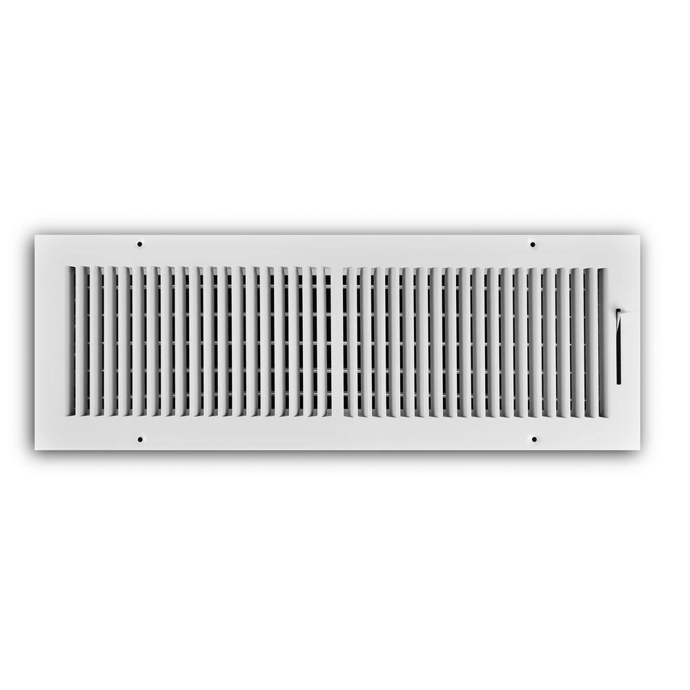 TruAire 20 in. x 6 in. 2 Way WallCeiling Register 102M20X06