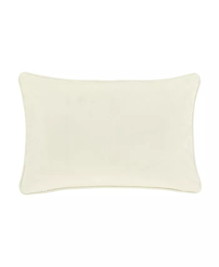 J Queen New York Noelle Boudoir Embellished Decorative Pillow， 15