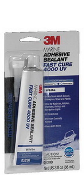 3M 05280 4000UV Fast Cure Sealant  44White  44...