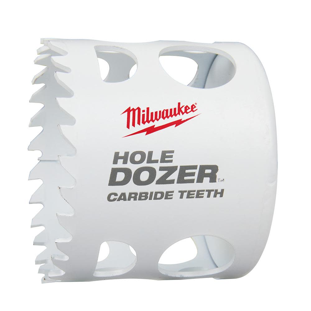 Milwaukee HOLE DOZER with Carbide Teeth Hole Saw 2 9/16