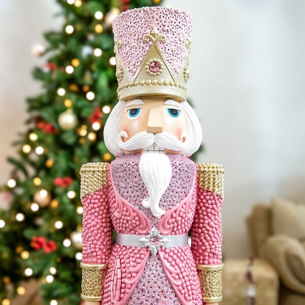 Sunnydaze Kenneth the Princely Christmas Nutcracker Statue