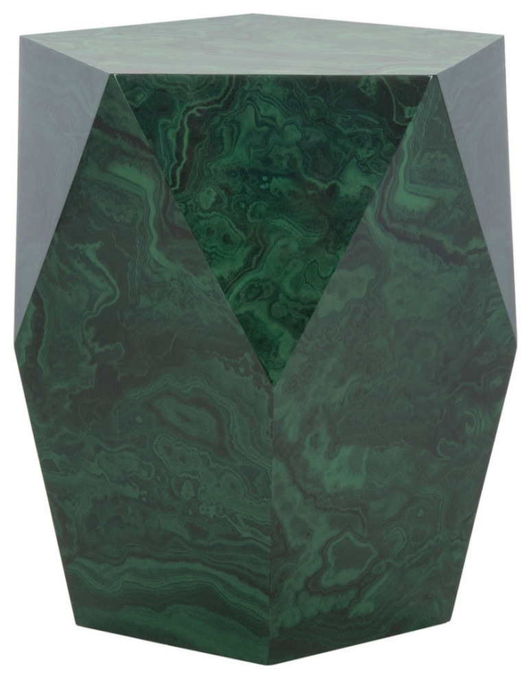 Boyce Malachite End Table   Contemporary   Side Tables And End Tables   by Rustic Home Furniture Deco  Houzz