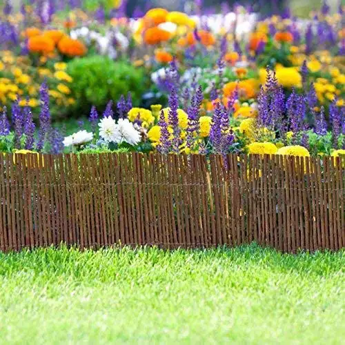 Winslow   Ross factory direct supply rolling fence for garden rolled up collapsible osier fence